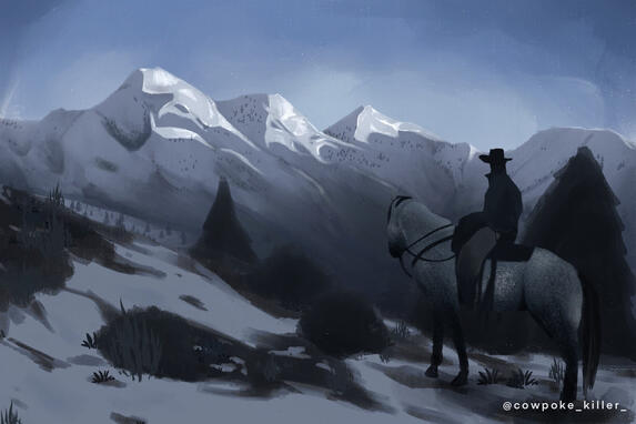 To the Mountain Range.